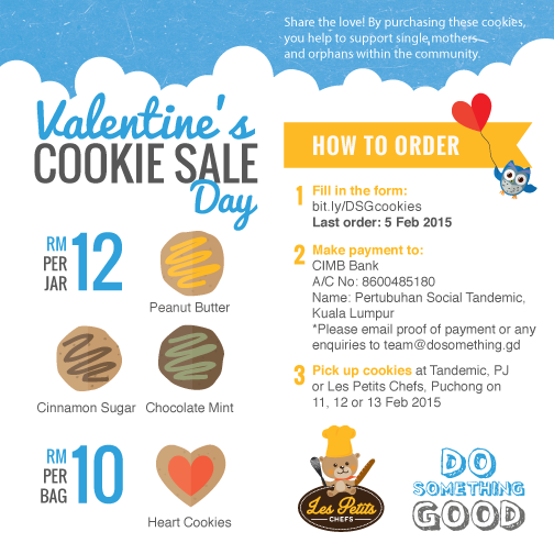 DSG Event Collaterals th January Cookie Sale  How to order