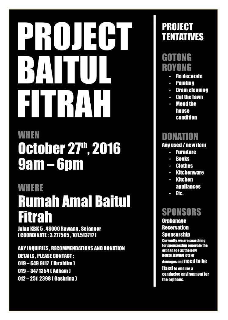 You are currently viewing PROJECT BAITUL FITRAH